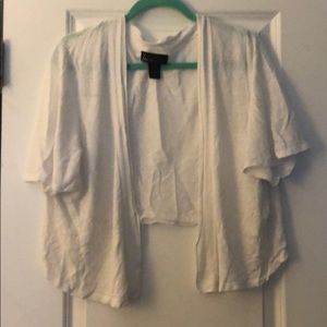 Size 22/24 White Shrug